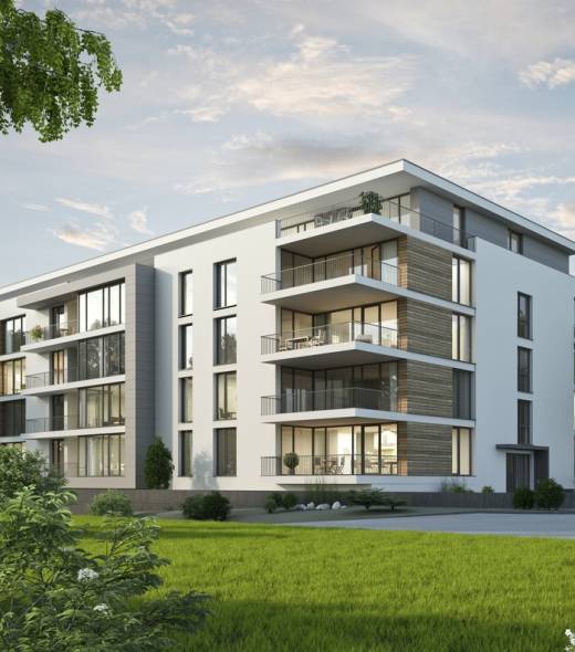 3d,Rendering,Of,A,Modern,Apartment,Building